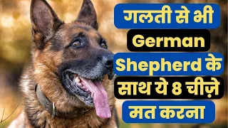 8 Things You Should Not Do To Your German Shepherd | German Shepherd Knowledge | TUC