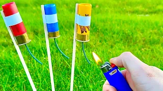 How To Make Sugar Rockets with shotgun shells