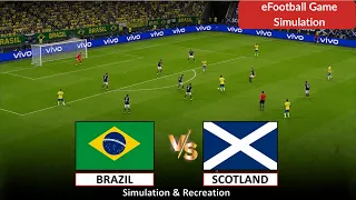 LIVE: Brazil vs Scotland | FIFA World Cup 2026 | BRA vs SCO Video Game Simulation Match