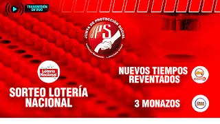 Sorteo Lotería Nacional N°4652 N Tiempos Reventados N°18676 y 3 Monazos N°1102 04-07-2021. JPS