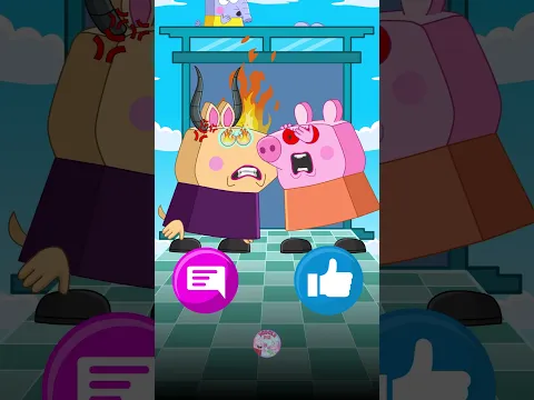 Mommy Pig is too Jealous to Daddy Pig #funny #funnycartoon #peppapig #animation