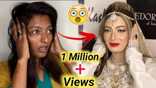 Incredible makeup transformation 🔥 makeover by Blush with Amna
