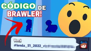 CÓDIGO PRA GANHAR BRAWLER NOVO NO BRAWL STARS!! testei e funciona!!!