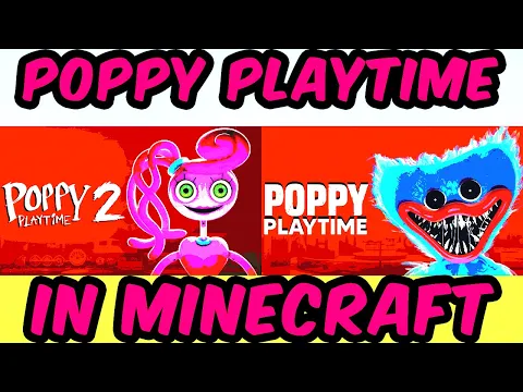 Minecraft: Best POPPY PLAYTIME builds in MINECRAFT!!😲 #shorts Inspired by @TwiShorts​