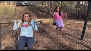 A Fun afternoon at the park with Mimi and Lily!