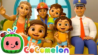 Meet Nina's Family! | Cocomelon Nursery Rhymes for Kids