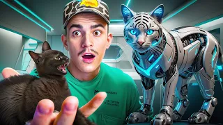 I Replaced My Cats with AI Pets!