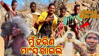 ମୁଁ ଜଙ୍ଗଲରେ ଶିକାର କରିବାକୁ ଯାଉଛି || ￼ world is last hunting gather tribe hadzabe tribe#labahansda