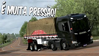 BOTEI 150KM/H NA PZINHA CARREGADA DE CEBOLA - ETS 2 1.48