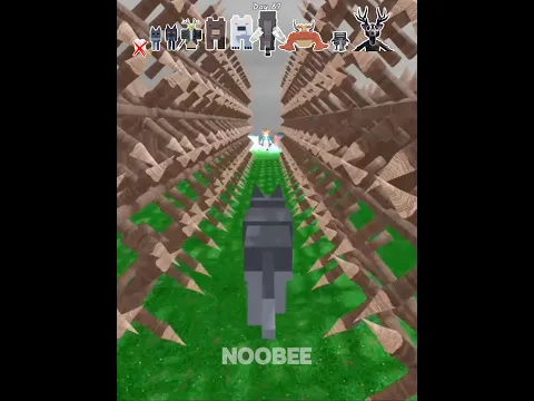 Moving Spike Wall Vs Mob 💀 #99nightintheforest #roblox