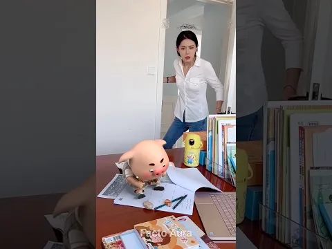 *Piggy पढ़ाई के बजाए Dance कर रहा था - Wait For End 😂 | #shorts​