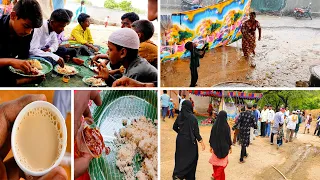 Gaon mai Shaadi ka Reception (Walima ki Dawat) | Karnataka