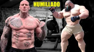 CULTURISTA HUMILLA AL HULK IRANÍ - Martyn Ford pelea contra Hulk Real
