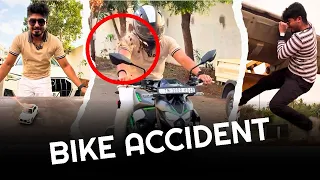 🚨BIKE ACCIDENT🚨PR3 SHOOT 🔁 RESULT😉VLOG NO:1😉
