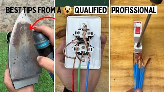 This electrician taught his best tips from a qualified 😱👏🏻 professional