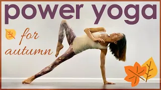 Power Yoga Workout for Autumn (Full Class!)