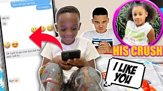 Boy Confronts My Son About His CRUSH!