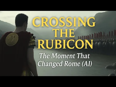 Crossing the Rubicon - The Moment That Changed Rome (AI-Crafted)