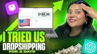I tried US Dropshipping with an Ai 🤖 📈 | Digital Marketing Heroes