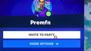 "gift me skins and i'll invite prem" 🤓
