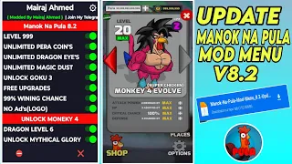 Update | Manok Na Pula Mod Menu 8.2 - Unlimited Money, Eyes, Max, Level and Many More 2026