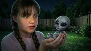 Tiny Alien Found in Our Yard 👽 What We Discovered… (Fictional Skit)