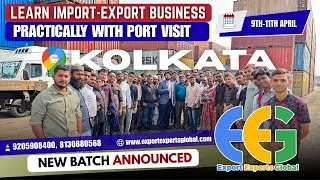 How to Start Import Export Business  | Step by Step Course | Import Export Training in Kolkata