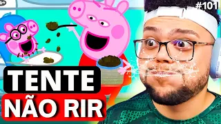 TENTE NÃO RIR com a PEPPA PIG ENGRAÇADA  ( Redublagem Well Cardoso )