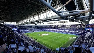 🏟️ ¡𝐄𝐒𝐏𝐄𝐂𝐓𝐀𝐂𝐔𝐋𝐀𝐑! Así sonó nuestro himno en el #EspanyolRealSporting