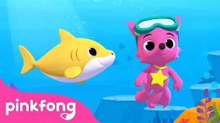 [3D] มาเต้นกับเบบี้ชาร์คกันเถอะ! | Baby Shark | ลูกฉลาม | เพลงเด็ก | พิ้งฟอง |  Kids Song | Pinkfong