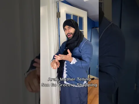 American Mom vs Arab Mom Telling Their Son Go Grocery Shopping!! #shorts