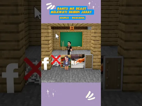 Bantu Melwati Skibidi Jahat Ini  ⁉️ #skibiditoilet #shorts #dubbing #digitalcircus #minecraft