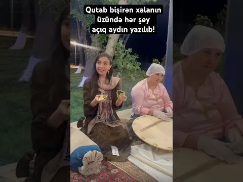 Nə mundar videodur! Xala deyir ki, Leyla Əliyeva yeyib qurtarsaydı çıxıb gedərdik evimizə.