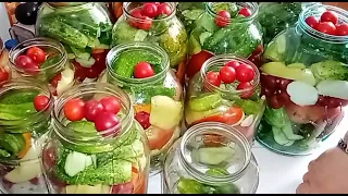 🍅🍎🥕🥒🥦🍒МАРИНАД ДЛЯ АССОРТИ НА 1 ЛИТР ВОДЫ . Самая вкусная заготовка на зиму