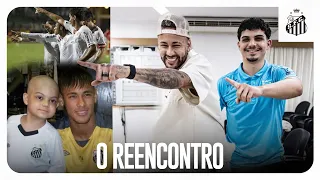 NEYMAR E MATHEUS SE REENCONTRAM E REFAZEM DANCINHA