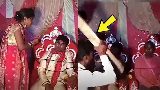 दूल्हे की लट्ट से खातिरदारी देख उछल पड़ेंगे 😳😯 | Funny Wedding Moments (Part-1)