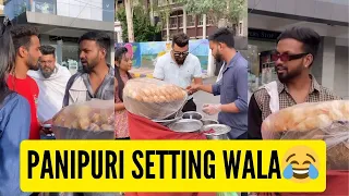 Panipuri setting wala #panipurisettingwala