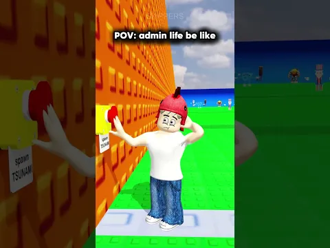 POV: admin life be like In escape Tsunami 🤣 #roblox #escapetsunamiforbrainrots #usa