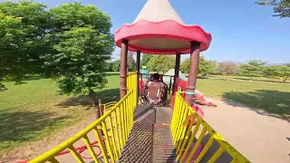 Playground parkour fun pov!
