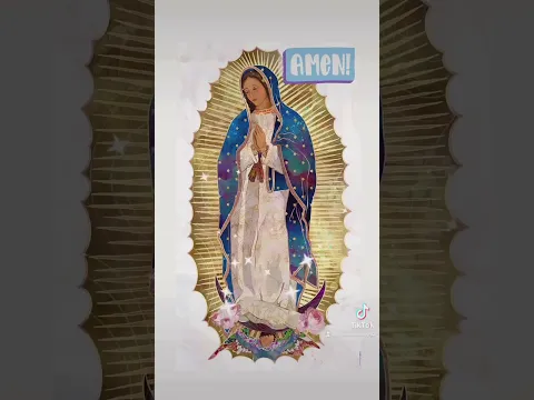 ✨Rezando a la Bienaventurada Virgen María, quien nos Acompaña! quien dice Amen✨#Shorts