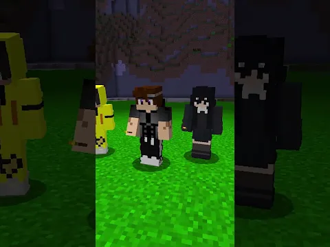 Minecraft friends moment #shorts