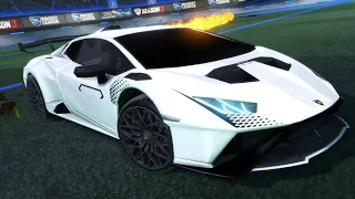 The NEW Lamborghini Huracan Is INSANE! | So Many CLUTCH Saves... | PRO Rocket League Gameplay