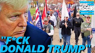 OUTRAGED Combat Veterans STORM D.C: "Fu*k Donald Trump!"