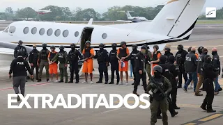 Encadenados de pies y manos: Los últimos pasos de los 5 extraditados en Costa Rica