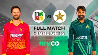 Pakistan vs Zimbabwe | Full Match Highlights | 1st ODI - Bulawayo | @mycoentertainmentofficial