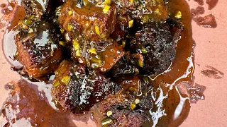 Smoked honey jalapeno brisket burnt ends