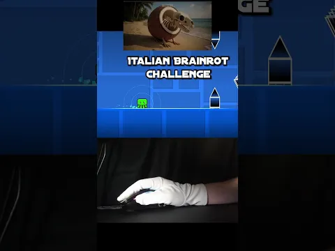 Italian Extinction Challenge in Geometry Dash! 💀😔