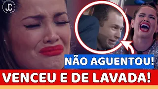 🔥Juliette VENCE BBB21 DE LAVADA; Tiago Leifert NÃO AGUENTA E DESABA; Projota surpreende; Caio É PEGO