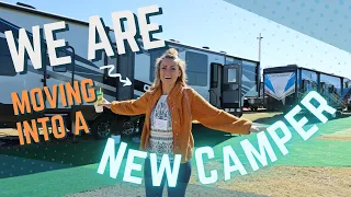 We are getting a NEW CAMPER // RV Living // Heartland Cyclone 4014