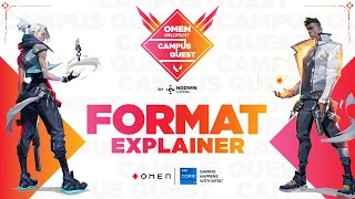 OMEN VALORANT Campus Quest || Format Explainer